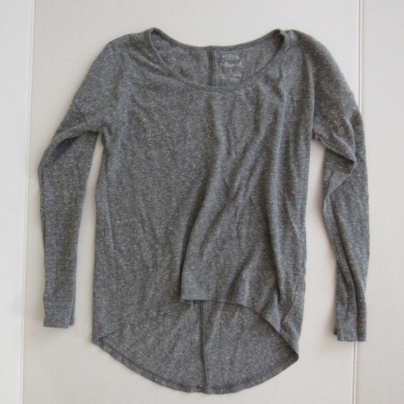 OLD NAVY Soft Gray Long Sleeve - Picture 2 of 4